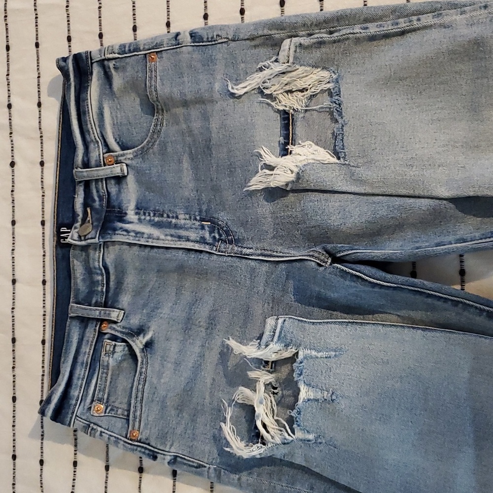 Gap True Skinny high rise jeans